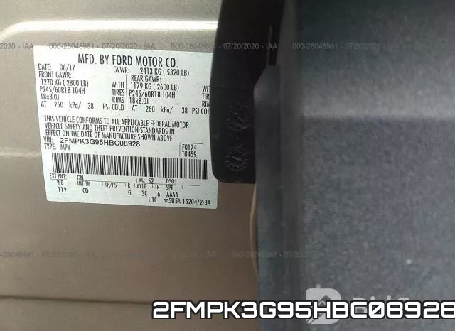 2FMPK3G95HBC08928 фото 10