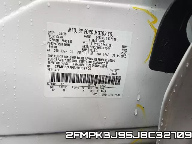 2FMPK3J95JBC32709 фото 2