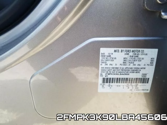 2FMPK3K90LBA45606 фото 2
