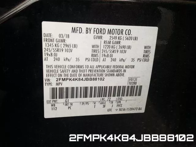2FMPK4K84JBB88102 фото 2