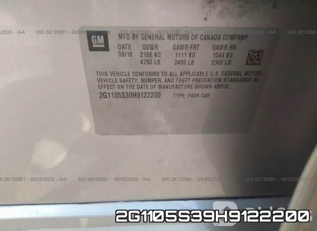 2G1105S39H9122200 фото 10