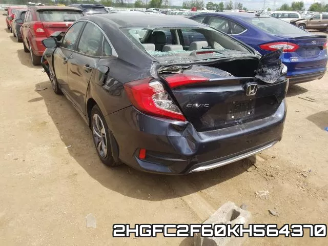 2HGFC2F60KH564370 фото 4