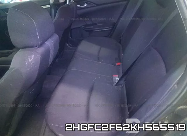 2HGFC2F62KH565519 фото 9