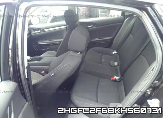 2HGFC2F68KH560731 фото 9