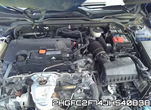 2HGFC2F74JH540838 фото 2