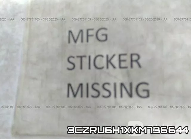 3CZRU6H1XKM736644 фото 10