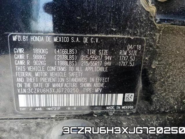 3CZRU6H3XJG720250 фото 2