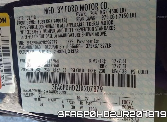 3FA6P0HD2JR207879 фото 10