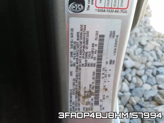 3FADP4BJ8HM157994 фото 2
