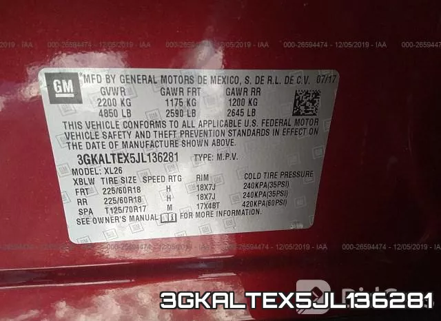 3GKALTEX5JL136281 фото 10