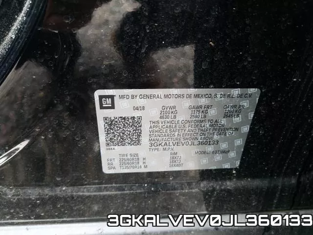 3GKALVEV0JL360133 фото 2