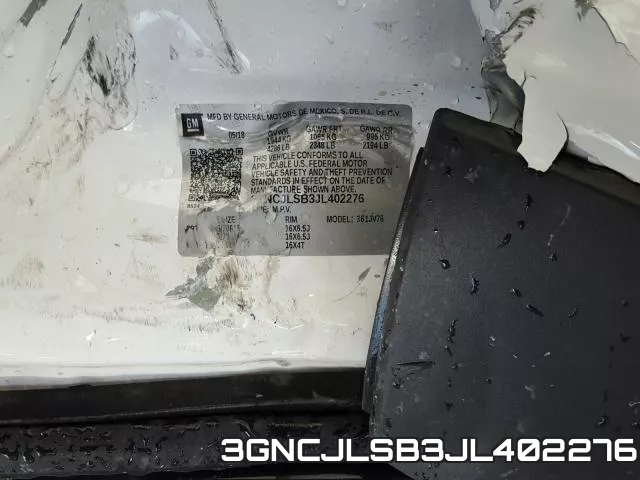 3GNCJLSB3JL402276 фото 2