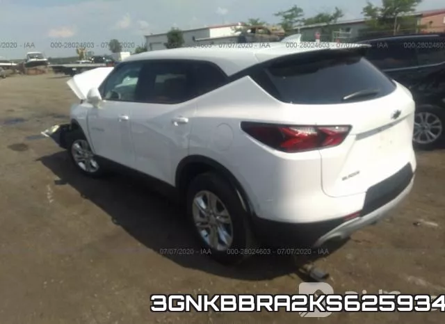 3GNKBBRA2KS625934 фото 4