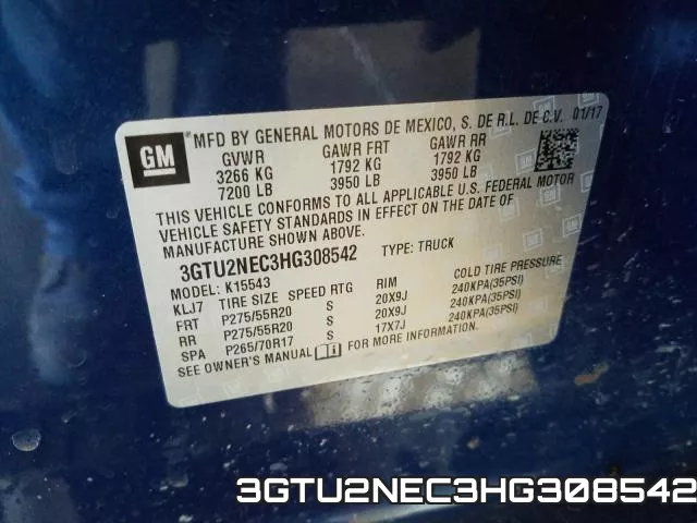 3GTU2NEC3HG308542 фото 2