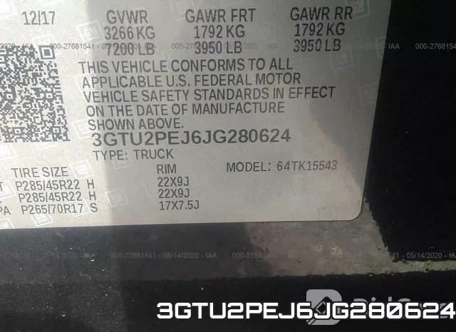 3GTU2PEJ6JG280624 фото 10
