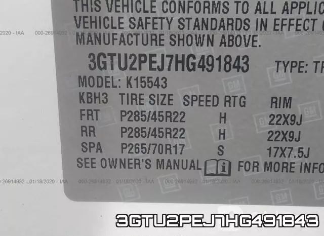 3GTU2PEJ7HG491843 фото 10