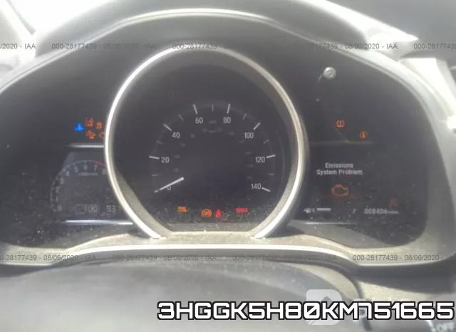 3HGGK5H80KM751665 фото 8