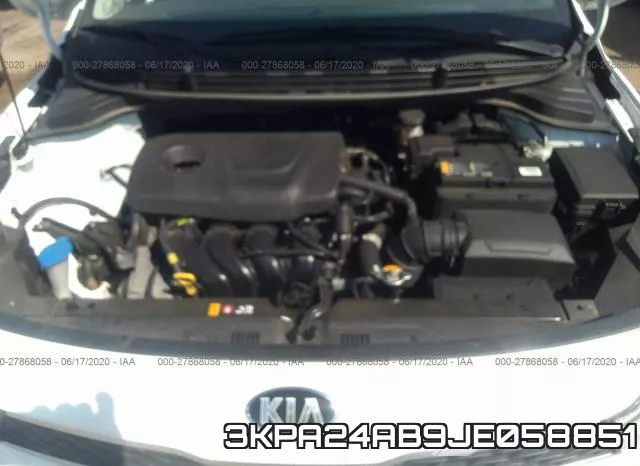 3KPA24AB9JE058851 фото 2