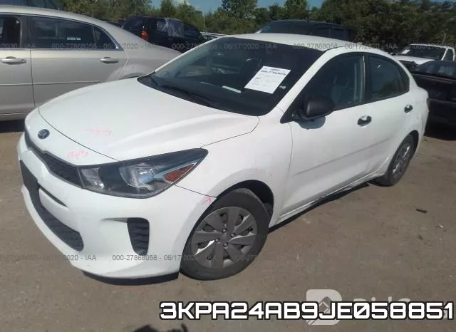 3KPA24AB9JE058851 фото 3