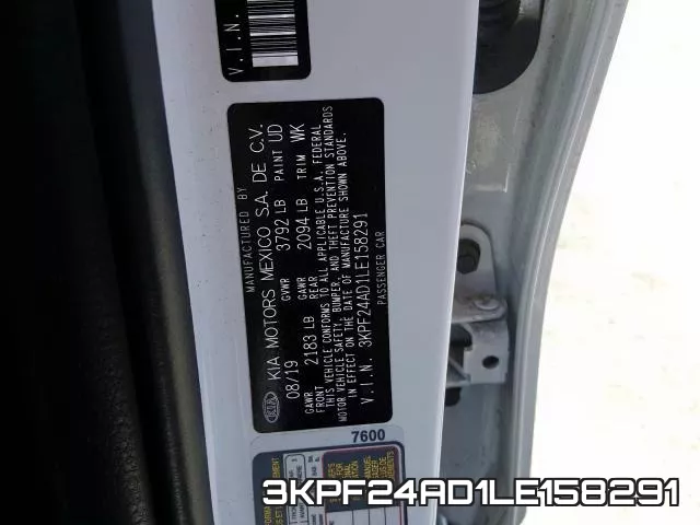 3KPF24AD1LE158291 фото 2
