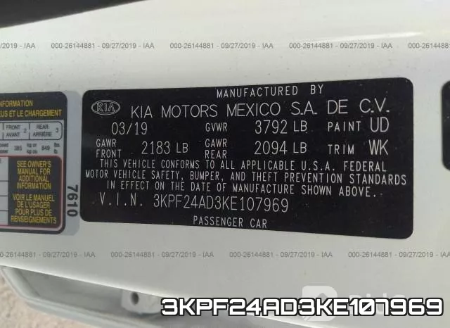 3KPF24AD3KE107969 фото 10