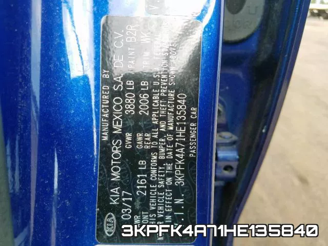 3KPFK4A71HE135840 фото 2
