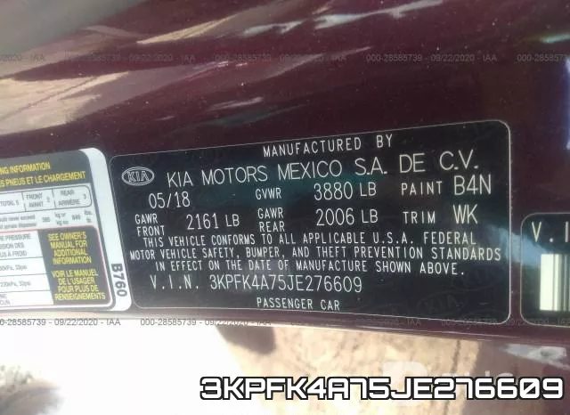 3KPFK4A75JE276609 фото 10