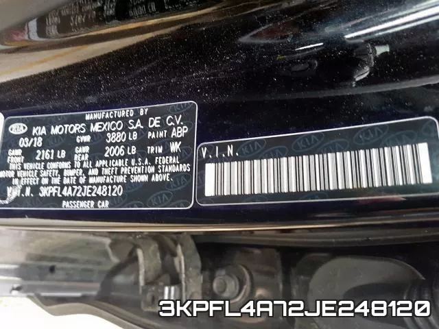 3KPFL4A72JE248120 фото 2