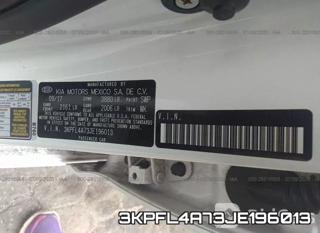3KPFL4A73JE196013 фото 10