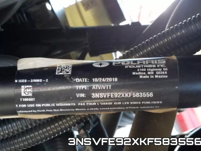 3NSVFE92XKF583556 фото 2