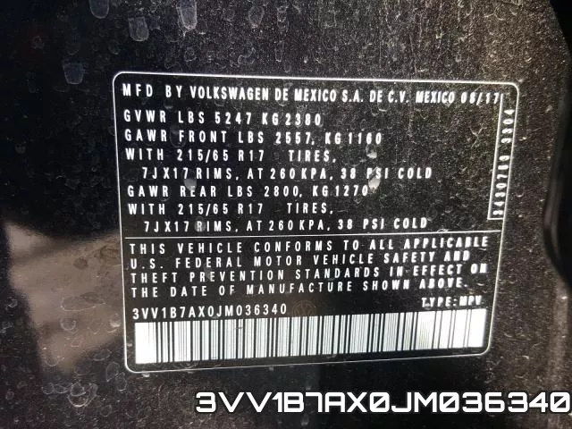3VV1B7AX0JM036340 фото 2