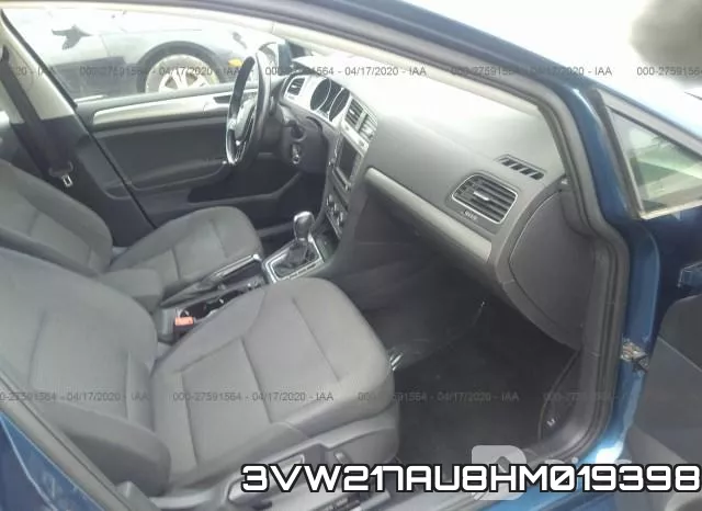 3VW217AU8HM019398 фото 6