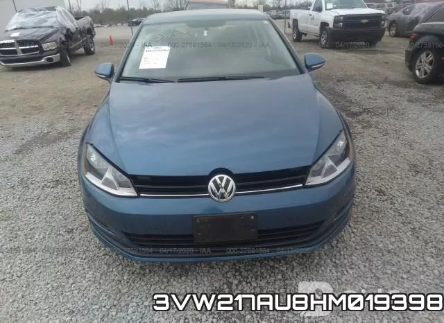 3VW217AU8HM019398 фото 7