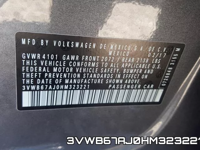 3VWB67AJ0HM323221 фото 2