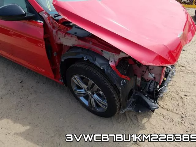 3VWCB7BU1KM228389 фото 10