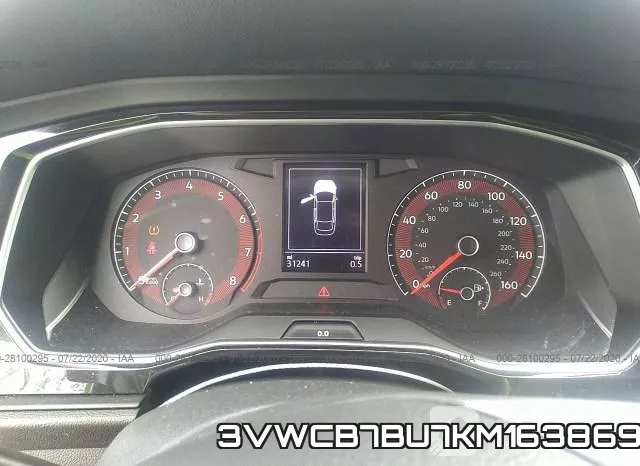 3VWCB7BU7KM163869 фото 8