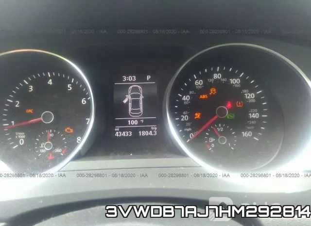 3VWDB7AJ7HM292814 фото 8