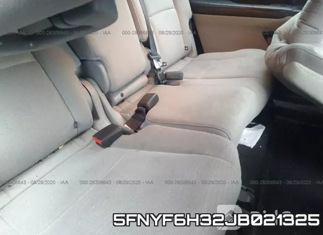5FNYF6H32JB021325 фото 9