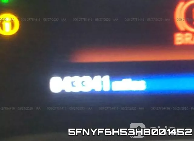 5FNYF6H53HB001452 фото 8
