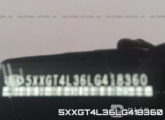 5XXGT4L36LG418360 фото 10