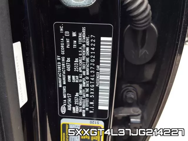 5XXGT4L37JG214227 фото 2
