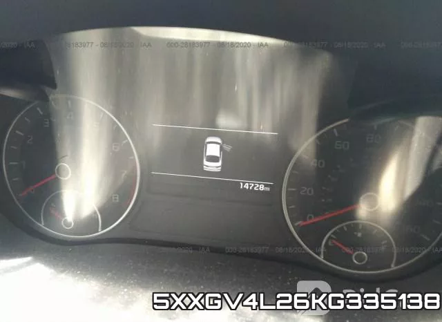 5XXGV4L26KG335138 фото 8