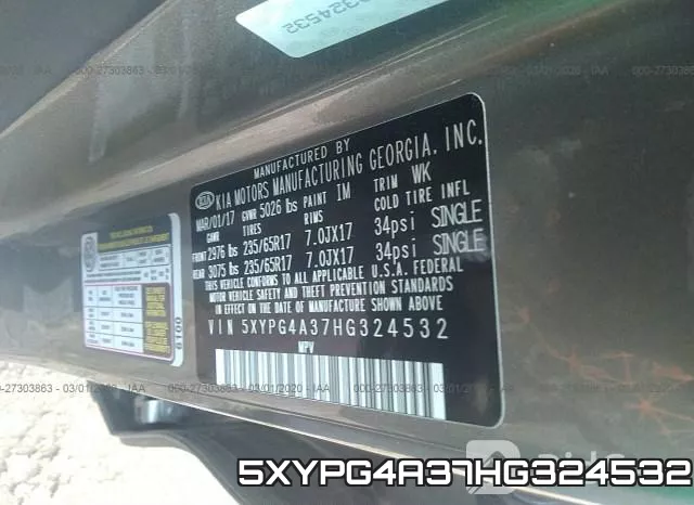 5XYPG4A37HG324532 фото 10