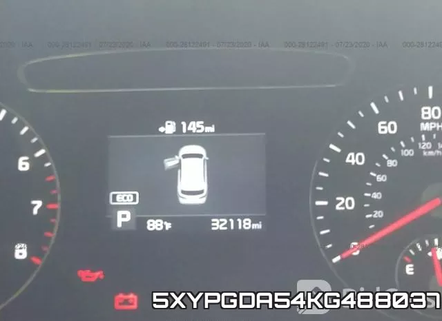 5XYPGDA54KG488037 фото 8
