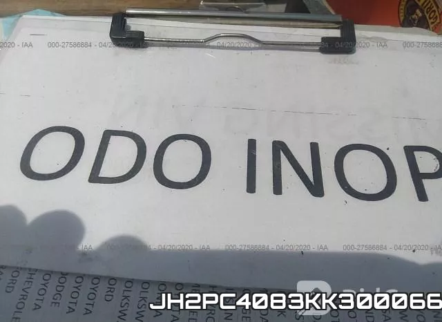 JH2PC4083KK300066 фото 8