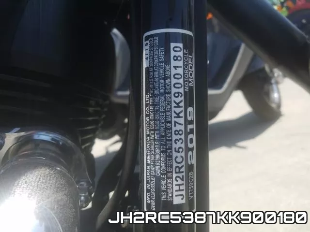 JH2RC5387KK900180 фото 2