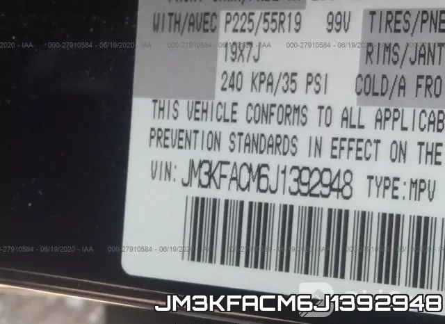JM3KFACM6J1392948 фото 10