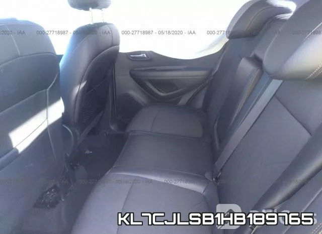 KL7CJLSB1HB189765 фото 9