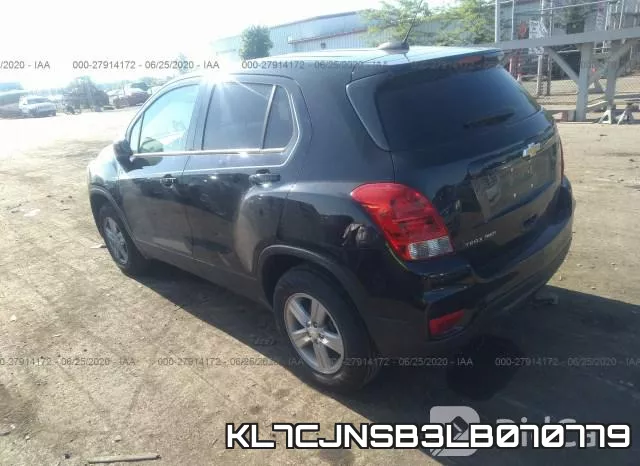 KL7CJNSB3LB070779 фото 4