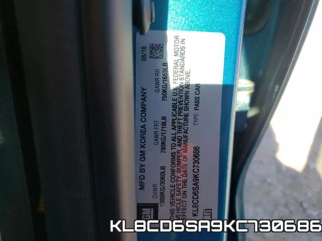 KL8CD6SA9KC730686 фото 2
